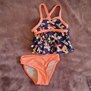Toddler girl's 2 peice swimsuit
